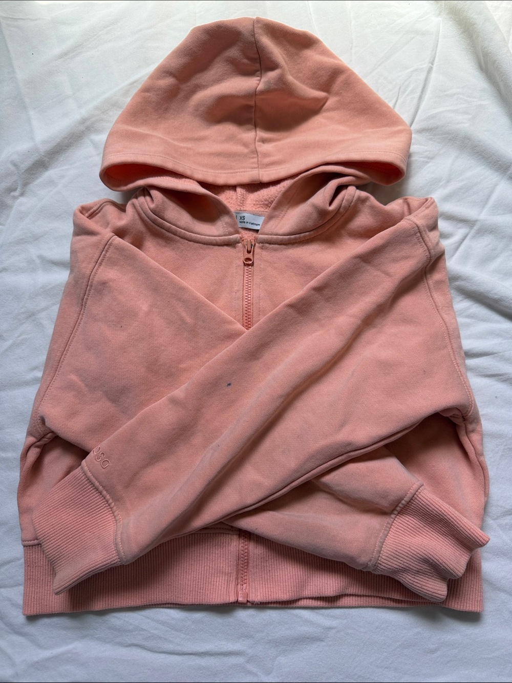 DSG Peach Fleece Zip Hoodie